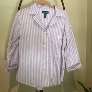RALPH LAUREN Lavender Ladies Top